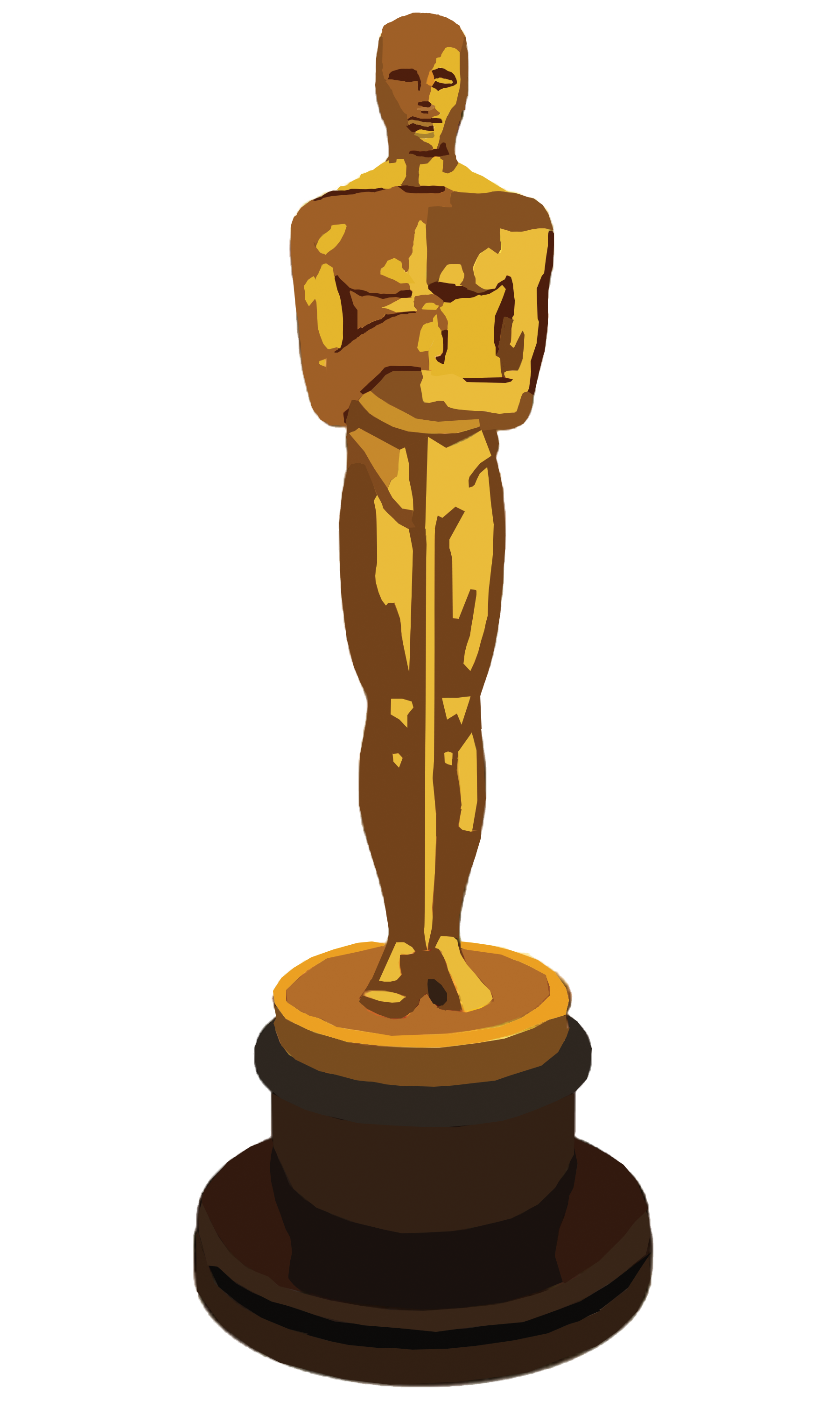 However, Mcdormand Looks To Be Unstoppable In This - Premios Oscar Sin Fondo (1800x3000), Png Download