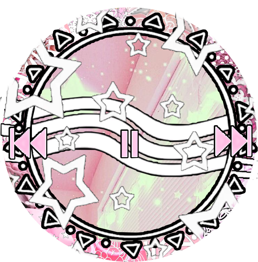 Icon Pinkicon Iconbackground Icons Circle Pause Play - Circle (1024x1024), Png Download