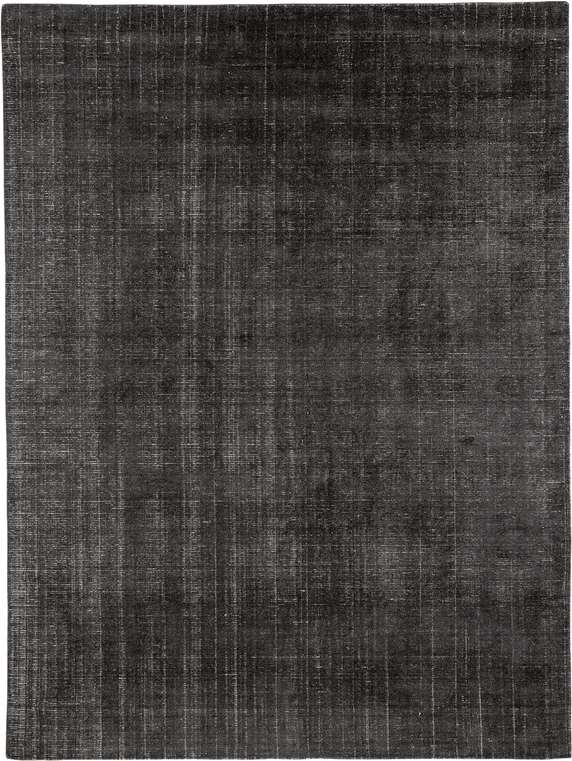 Ben Soleimani Distressed Wool Rug Charcoal - Wool (1275x1700), Png Download