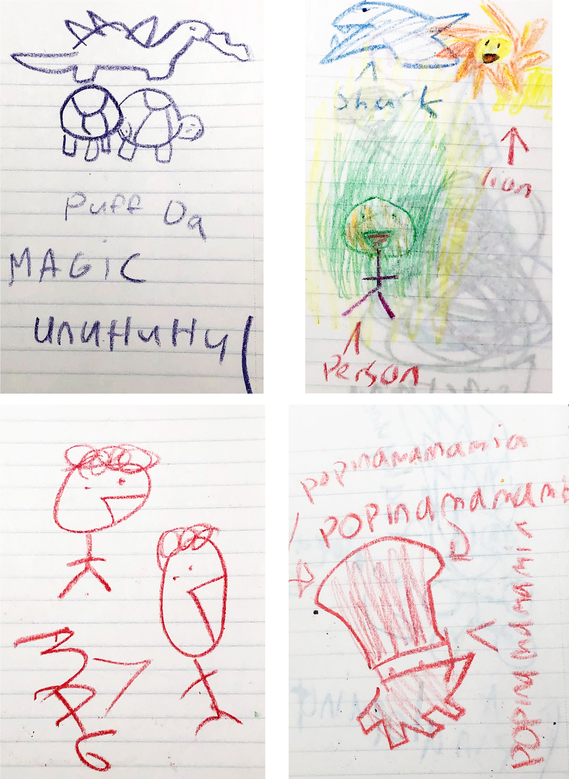 Scribbles 4, 2007 Pencil And Pen On Notebook Paper - Sketch (2818x3688), Png Download