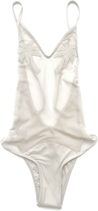 Minimale Animlae Golden Triangle One Piece Swimsuit - Thong (800x1020), Png Download