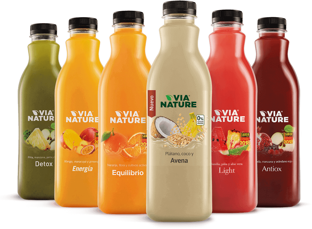 Descubre Los Zumos Naturales De Via Nature - Via Nature (1200x873), Png Download
