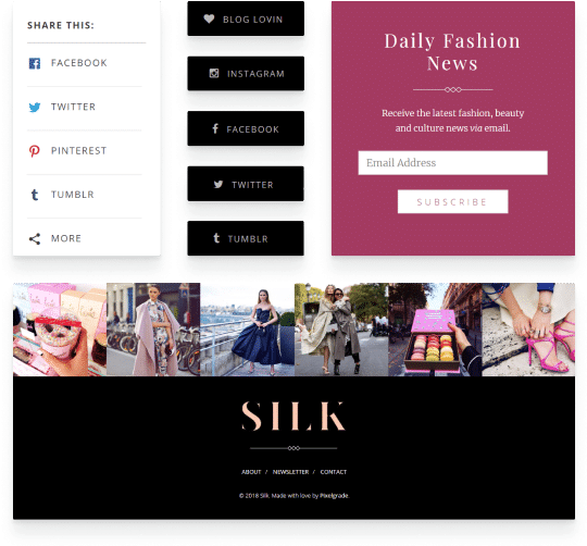 Silk - Features Included - Flyer (754x552), Png Download