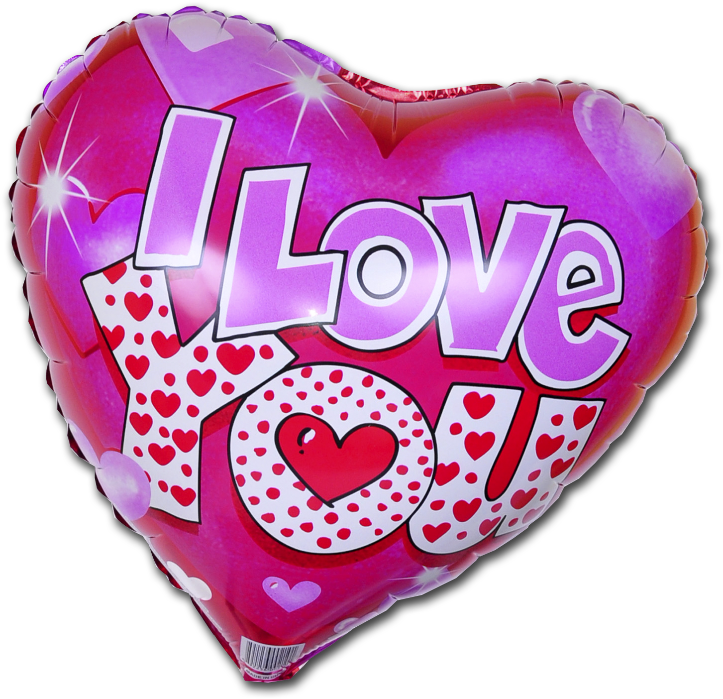Fotos De Globos Metálicos - Love You Heart (1535x1535), Png Download