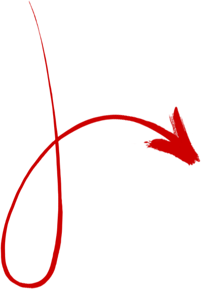 Red Curved Diagonal Right Down Arrow - Illustration (600x700), Png Download