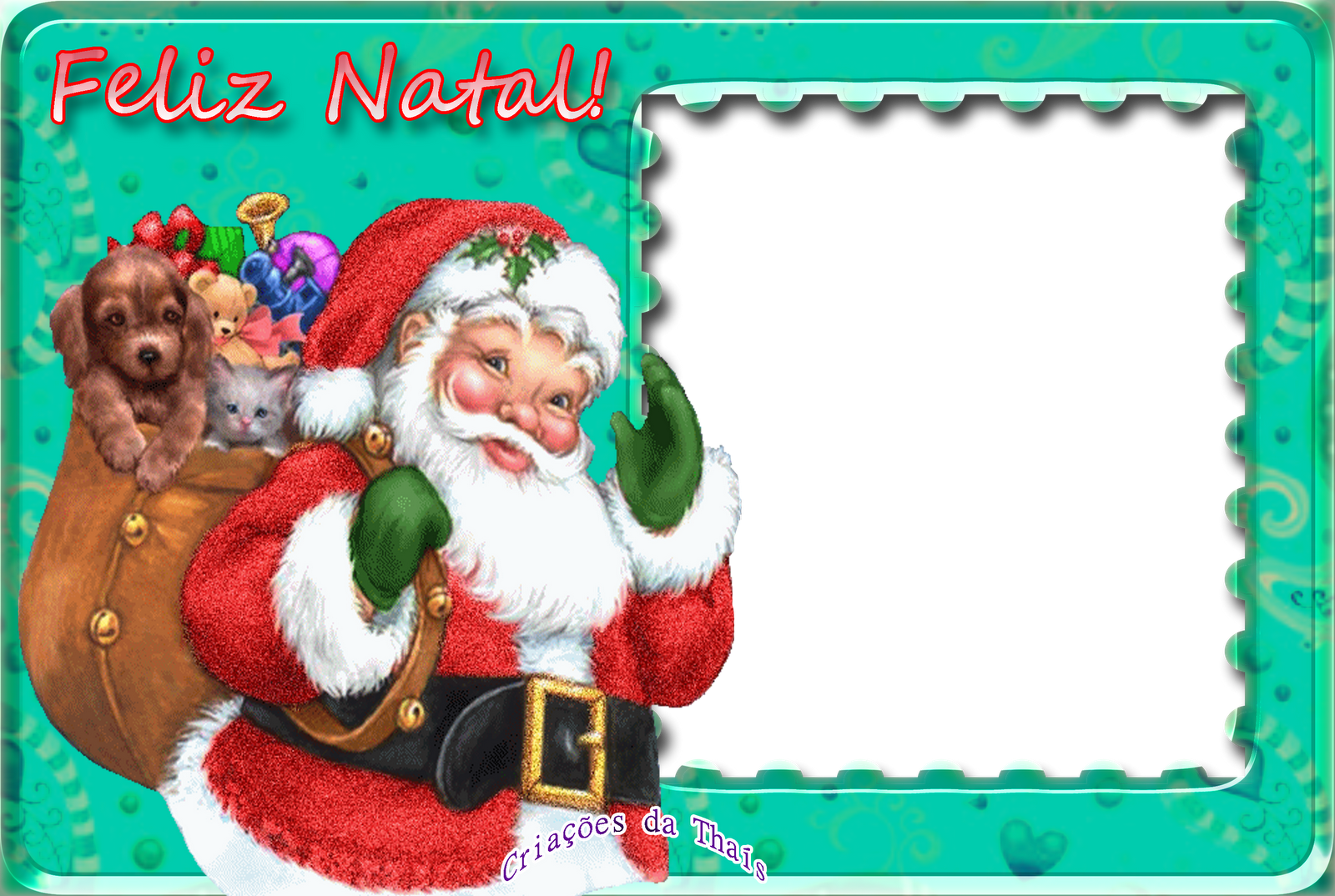Criaes Da Thas Molduras Para Fotos De Natal - Noel (1600x1074), Png Download