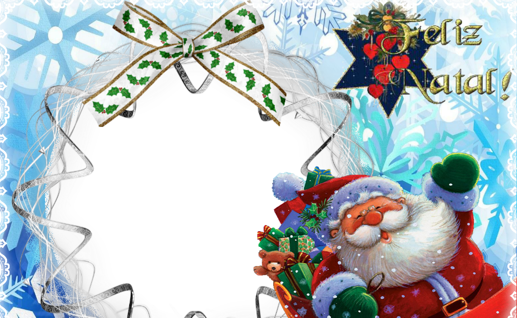 Mais Molduras De Natal E Papai Noel (1024x630), Png Download