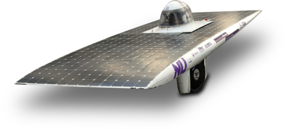 It Is Equipped With Headlights, Turn Signals, And A - Solar Car Png Transparent (1024x444), Png Download