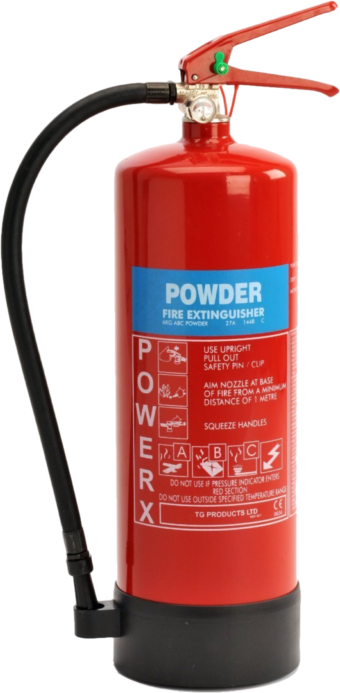 Powder Fire Extinguisher (2330x2330), Png Download