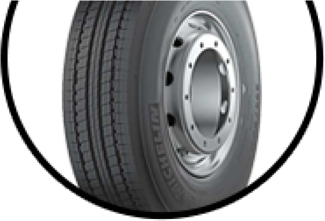 Tires Clipart Semi Tire - Michelin X Coach Hl Z (640x480), Png Download