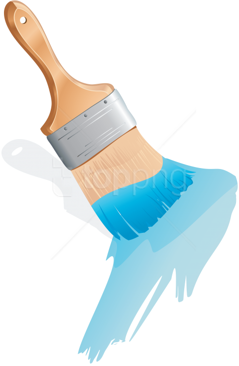 Free Png Paint Brush Png Images Transparent - Paint Brush No Background (480x734), Png Download