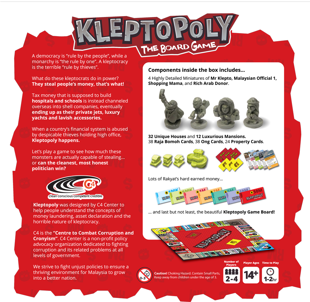 An Error Occurred - Kleptopoly Board Game (1000x1000), Png Download