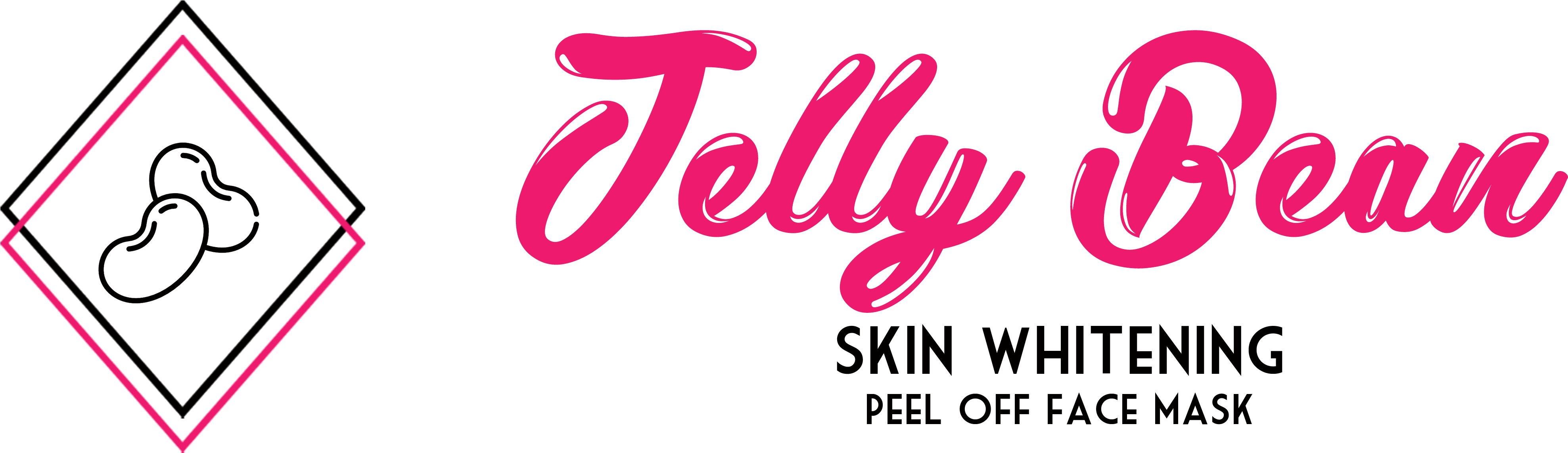 Jelly Bean Black Logo Png - Calligraphy (4604x1560), Png Download