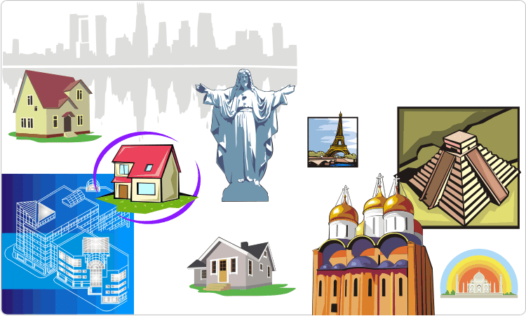 Sights And Buildings (750x451), Png Download