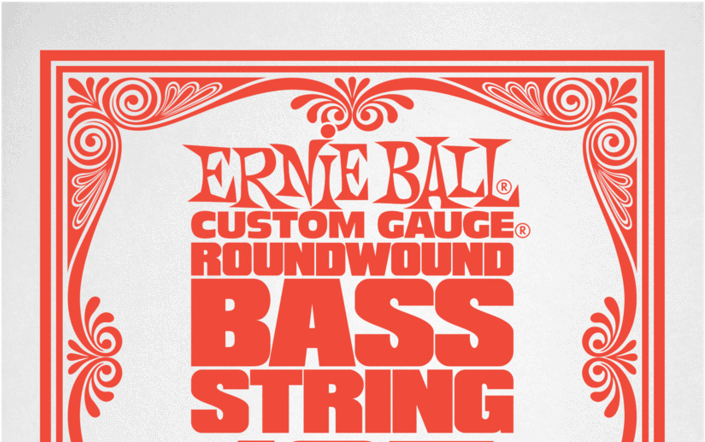 135 Nickel Wound Electric Bass String Single - Ernie Ball (855x513), Png Download