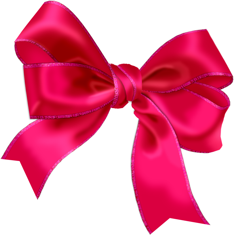 Royaltyfree Rf Red Bow Clipart Illustrations Vector - Pink Bow Tie Png (854x858), Png Download