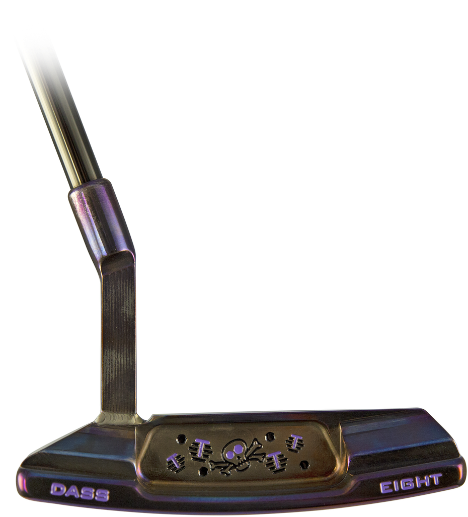 Bb8 Dass Slant Neck Purple Flame - Putter (1200x1200), Png Download