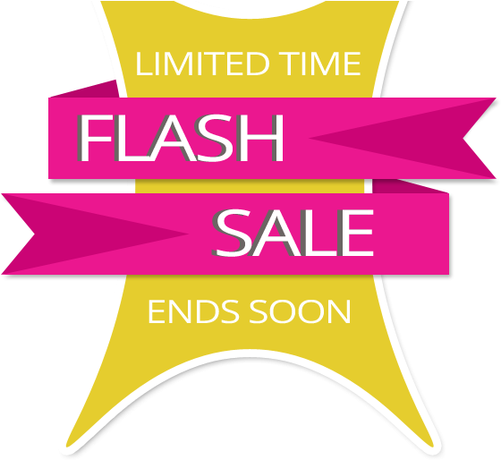 Flash Sale Banners - Graphic Design (800x540), Png Download