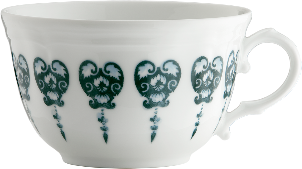 Tea Cup Babele Verde - Coffee Cup (1412x1022), Png Download