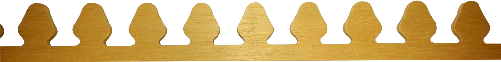 This Arrowhead Gingerbread Is Perfect For The Final - Dollhouse Gingerbread Trim (1024x1024), Png Download