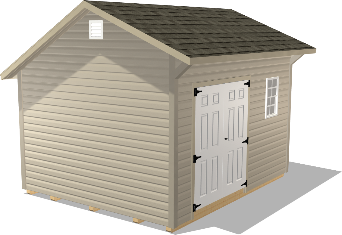 Everyday Backyard Package - Shed (1135x781), Png Download