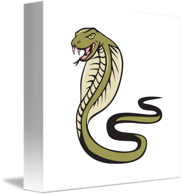 Viper Snake Cartoon By Aloysius Patrimonio - Viper Snake Cartoon (606x650), Png Download