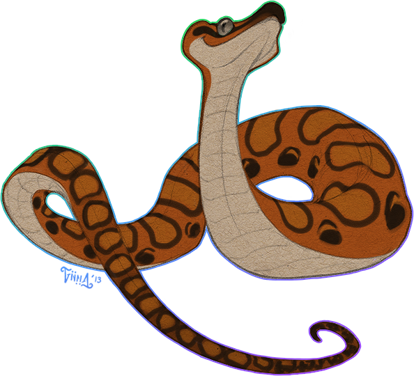 Who Doesn't Like Otters Nobody - Python Family (594x540), Png Download