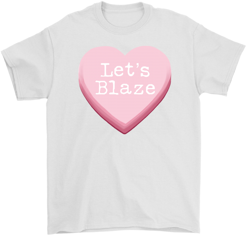 Let's Blaze Candy Heart Men's - Heart (1024x1024), Png Download