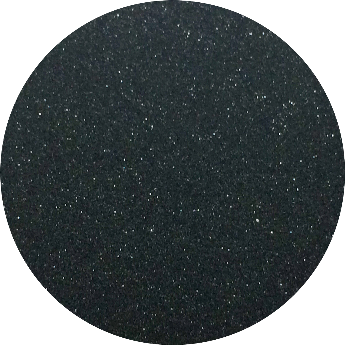 1 Ltr Black Metal Flake - Circle (1200x1200), Png Download