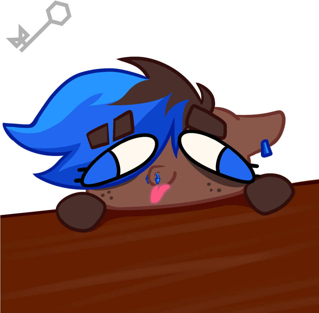 Thedrawist, Cute, Derp, Ear Piercing, Earring, Freckles, - Cartoon (1024x1024), Png Download