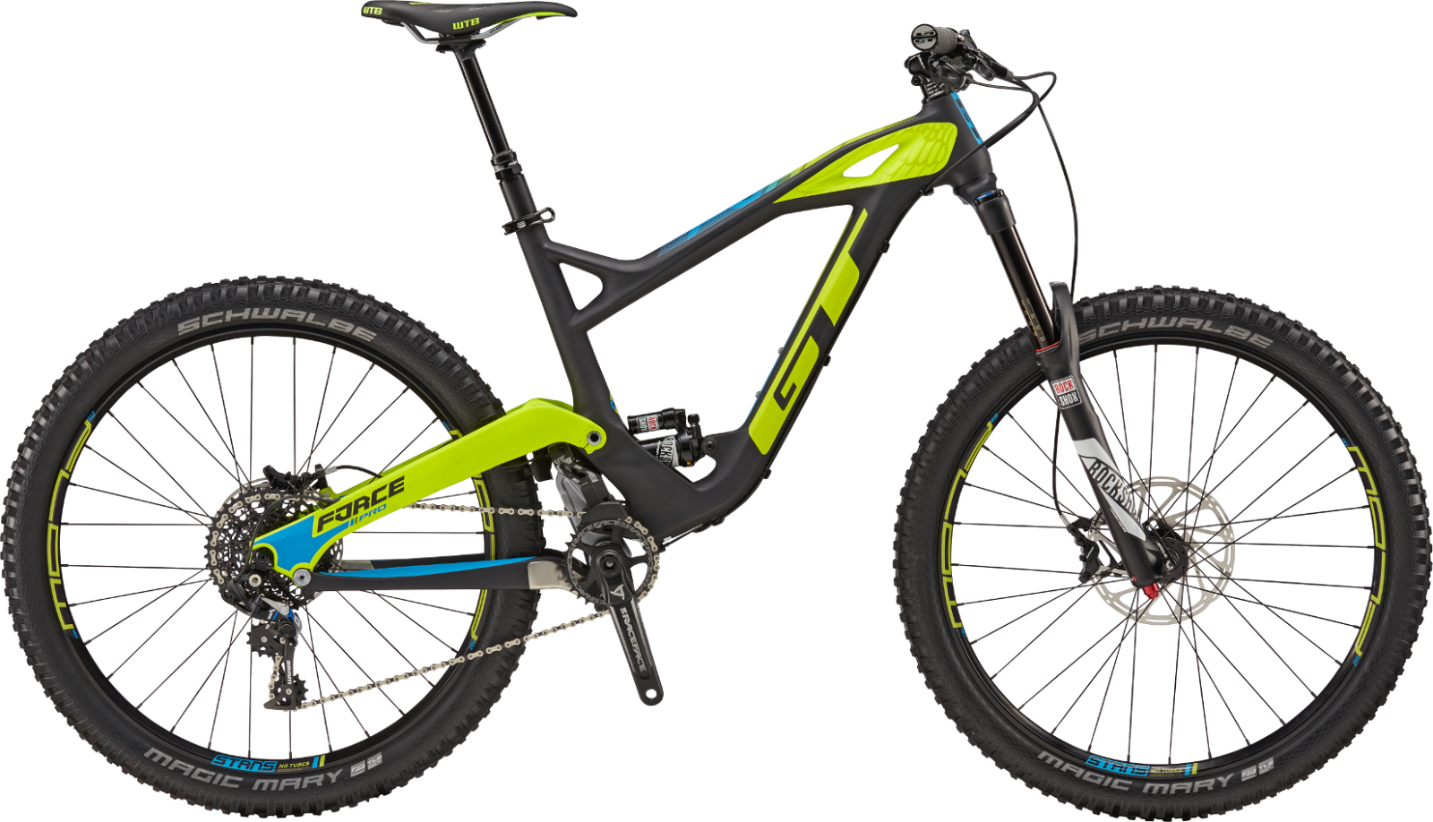 2017 Gt Force Carbon Pro Frame - Rocky Mountain Slayer 2017 (1600x918), Png Download