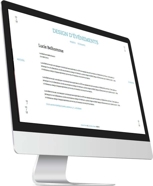 Imac-mockup - Flat Panel Display (940x747), Png Download