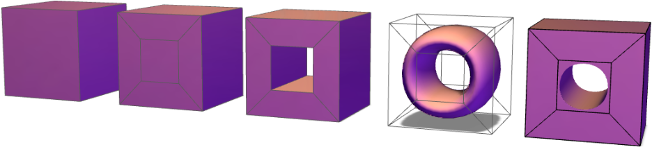 Edu - Cube Hole - Graphic Design (1024x768), Png Download