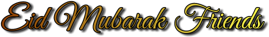 Happy Eid Dear Editors - Calligraphy (597x600), Png Download