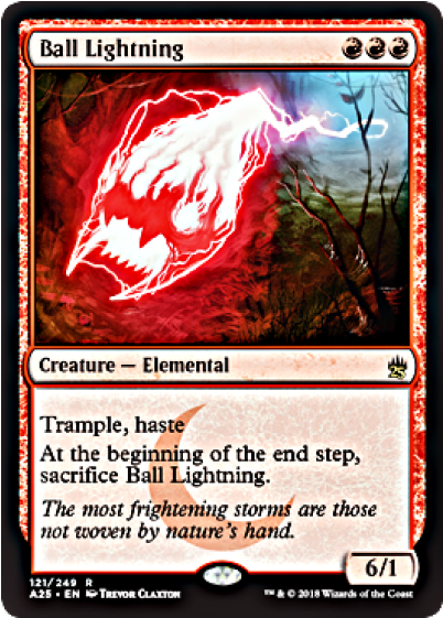 Ball Lightning Masters 25 English Foil - Zozu The Punisher (560x560), Png Download