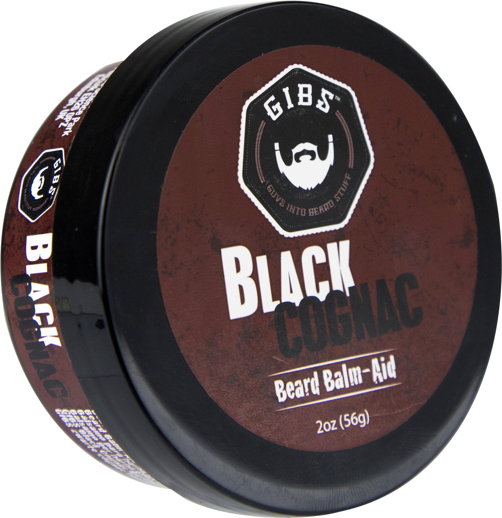 Balsamo Para Barba Black Cognac, , Hi-res - Beard (1800x1800), Png Download