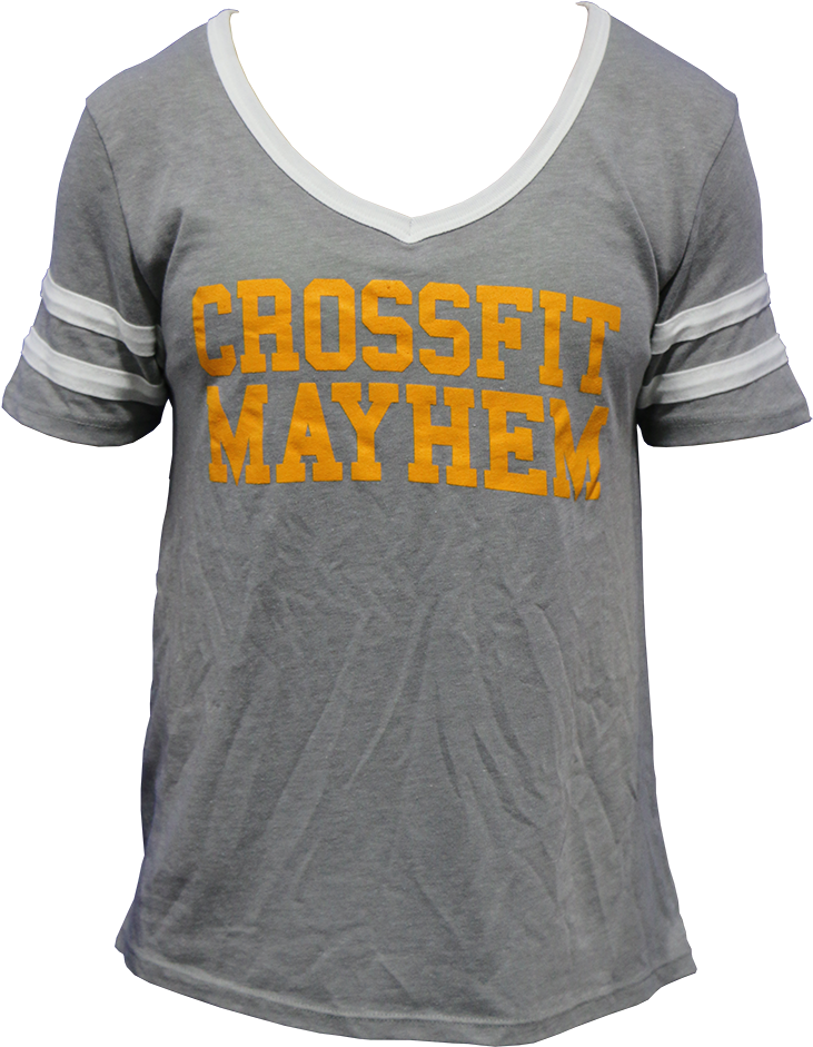 Cfm Women's Game Day Tee-smoke/orange - Active Shirt (766x1008), Png Download