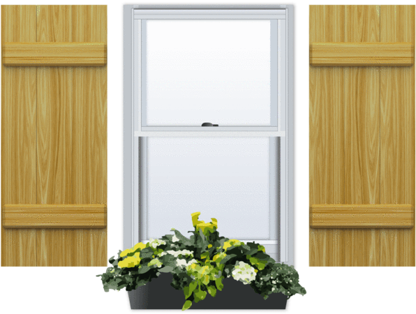 Board And Batten Pine Shutter - Home Door (800x640), Png Download