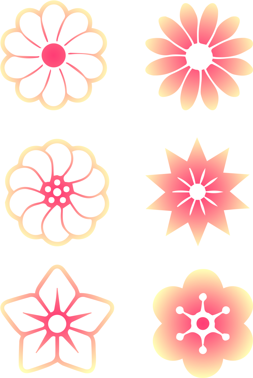 Elemento De Pétalo Transparente Vector Fondo Pintado - Motif (1024x1369), Png Download