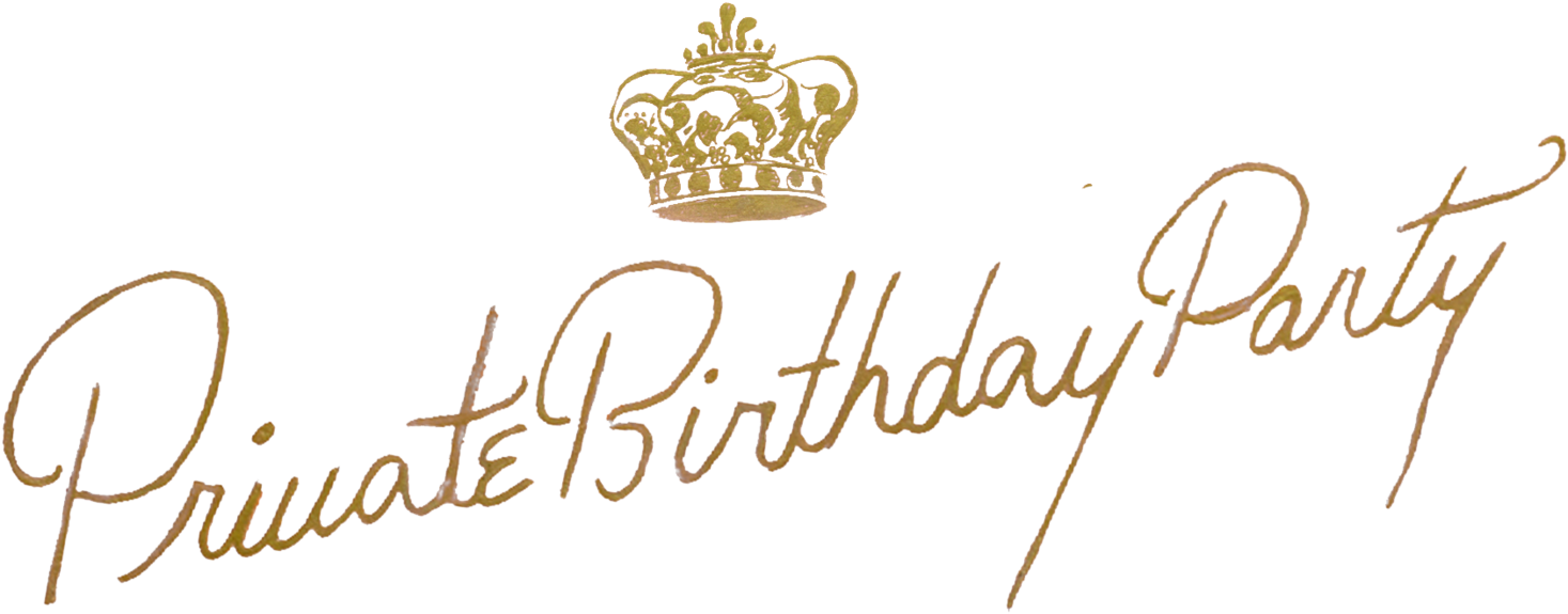 Birthday Party Png - Calligraphy (1500x627), Png Download
