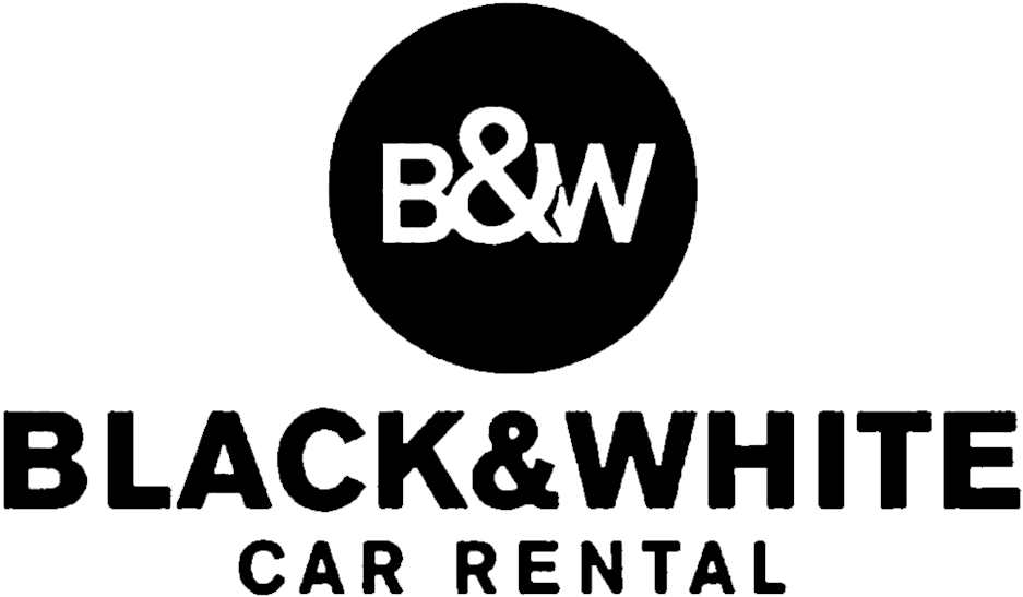 B&w Car Rental Hustlecake Event - Circle (1000x785), Png Download