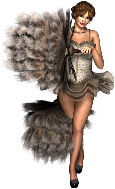 Mujer Carnaval Png - Illustration (556x720), Png Download