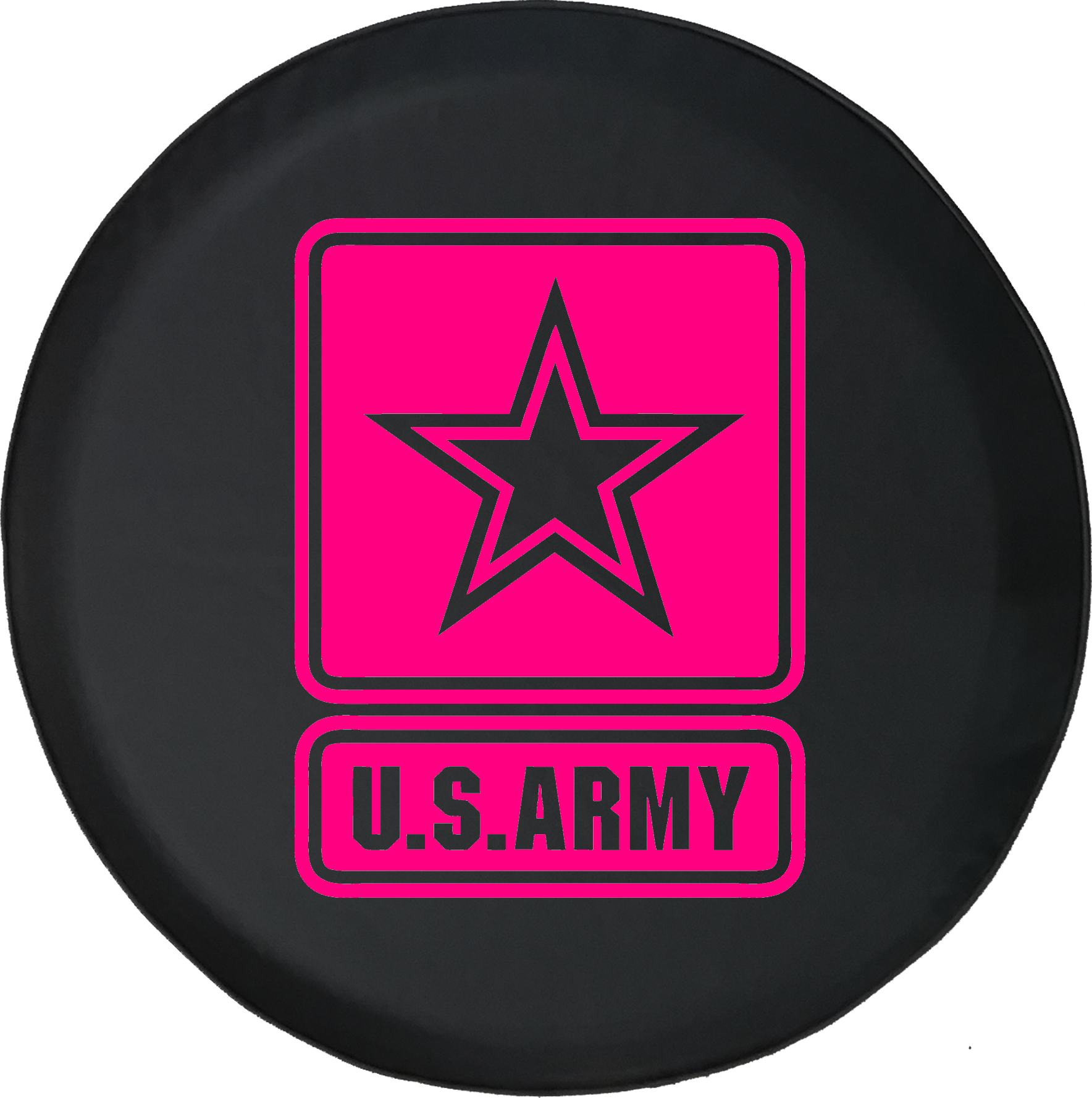Jeep Liberty Spare Tire Cover With Army Star - Dallas Cowboys Star (1768x1777), Png Download