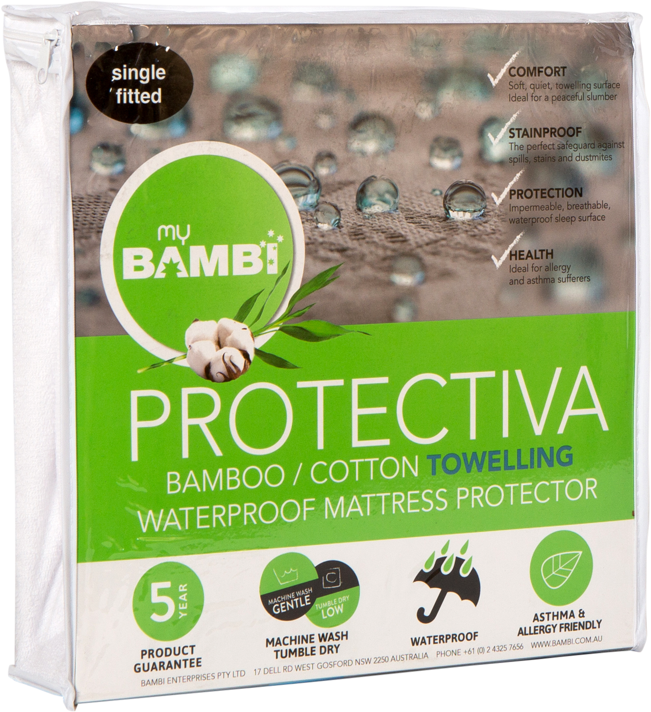 Protectiva - Mattress Protector (1473x1719), Png Download