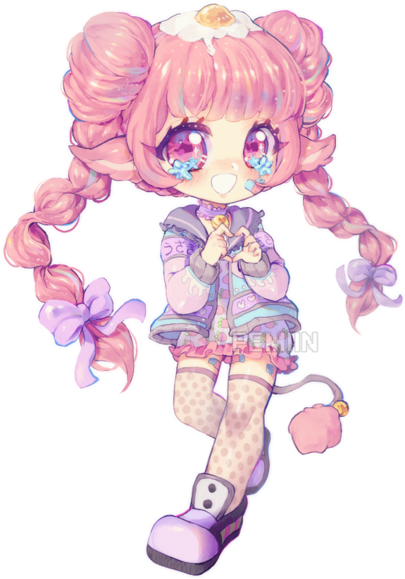 600 X 855 5 - Chibi (600x855), Png Download