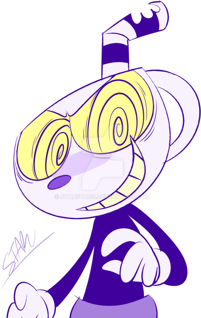 Evil Sippy Cup By Starstaco - Cuphead Star's Taco (768x1041), Png Download