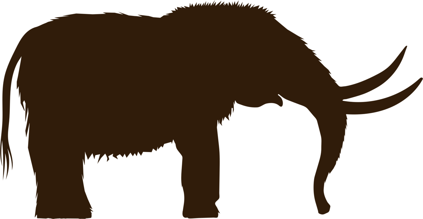Christian Clip Art Woolly Mammoth Mastodon Drawing - Mammoth Clipart (1446x750), Png Download
