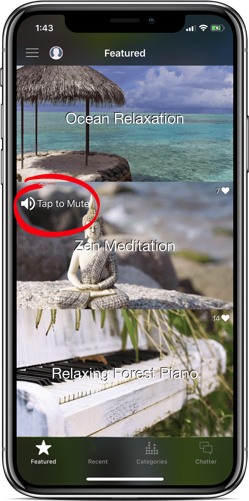 White Noise Market 7 Social Network Of Sounds - Smartphone (1148x1885), Png Download