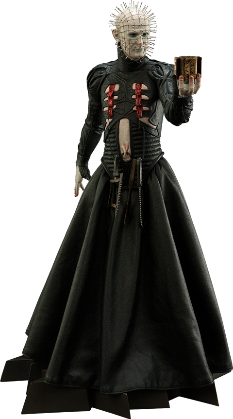 Pinhead Png - Hellraiser Pinhead Action Figure (480x862), Png Download