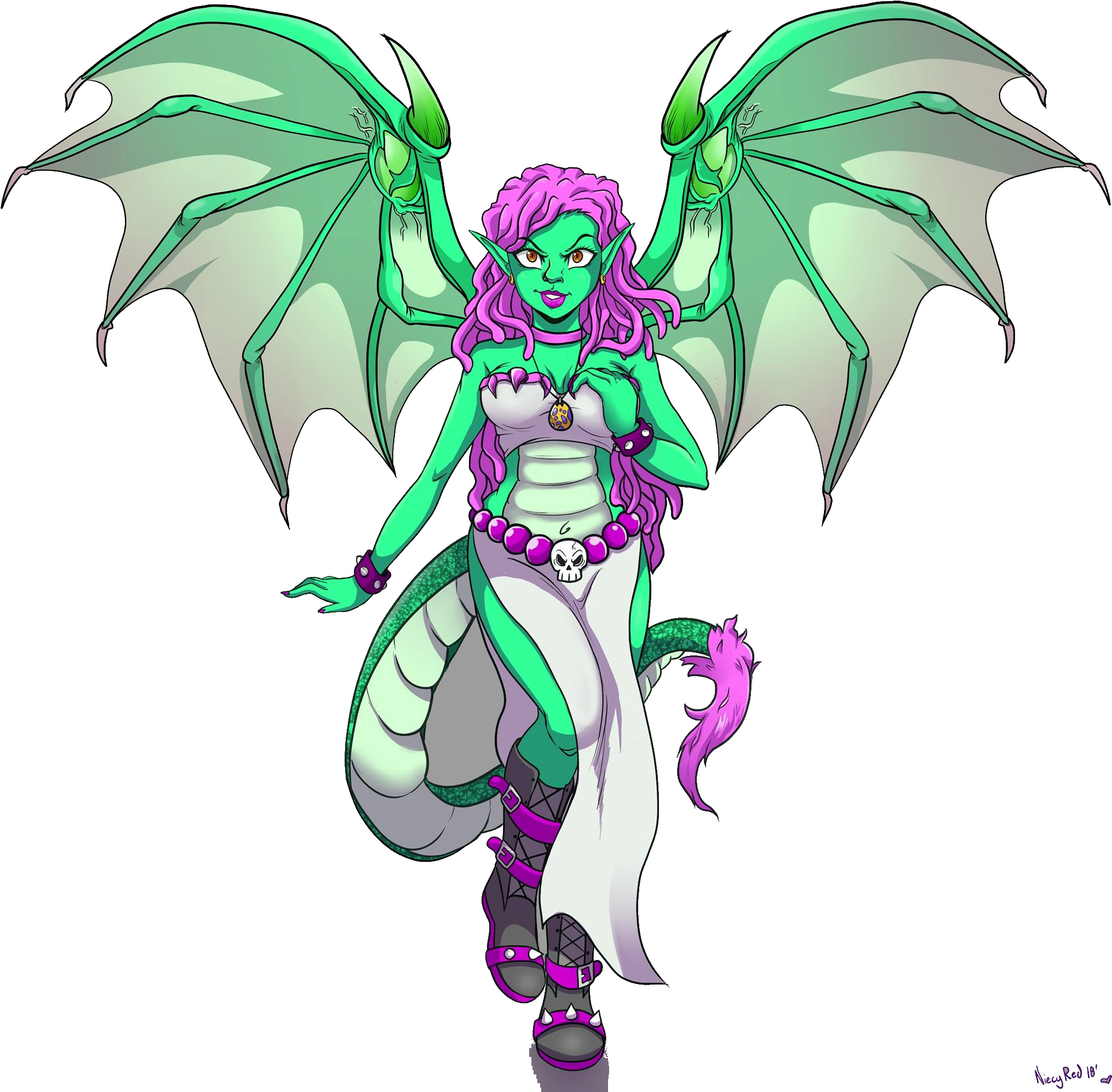 Kawaii Doragon Fandom Media - Illustration (2048x2021), Png Download